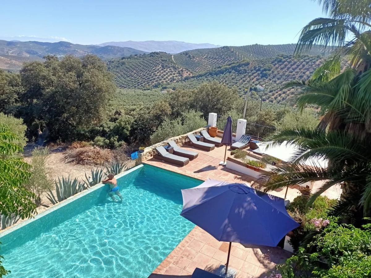 Bed and Breakfast Cortijo La Haza Iznájar Esterno foto